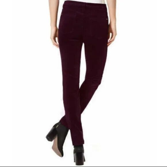 Buffalo David Bitton Women's Icon Slim and Sculpt Mid-Rise Corduroy Pants 8/29 - Picture 2 of 10
